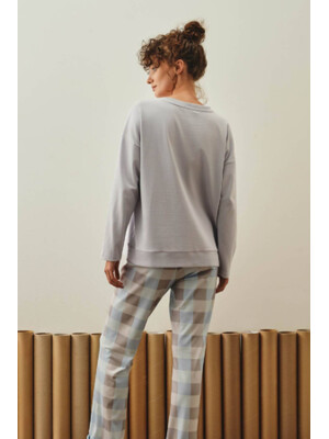 Купить Хлопковая пижама с брюками HAYS 27170 в Украина в Lingerie.ua - Одяг для дому та відпочинку, Фото 4