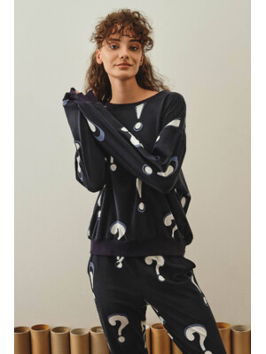 Купить Хлопковая пижама с брюками HAYS 27172 в Украина в Lingerie.ua - Одяг для дому та відпочинку, Фото 17