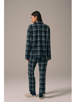 Купить Пижама в клетку на пуговицах HAYS 27464 в Украина в Lingerie.ua - Одяг для дому та відпочинку, Фото 14