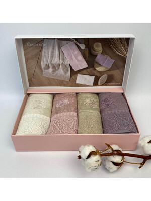 Купить НАБОР БАМБУКОВЫХ ПОЛОТЕНЕЦ MAISON D`OR Roesia  в Украина