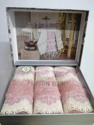 Купить НАБОР БАМБУКОВЫХ ПОЛОТЕНЕЦ MAISON D`OR Vanessa  в Украина в Lingerie.ua - Одяг для дому та відпочинку, Фото 3