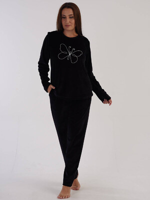 Купить Велюровый костюм с длинным рукавом VIENETTA 3060060000 в Украина в Lingerie.ua - Одяг для дому та відпочинку, Фото 3