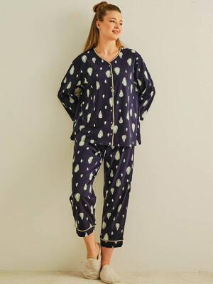 Купить Хлопковая пижама на пуговицах HAYS 27404 в Украина в Lingerie.ua - Одяг для дому та відпочинку, Фото 13