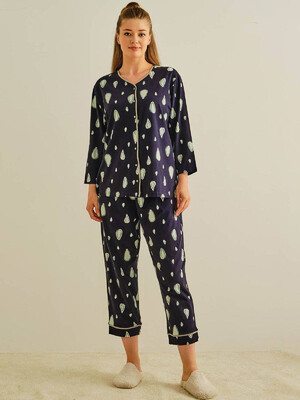 Купить Хлопковая пижама на пуговицах HAYS 27404 в Украина в Lingerie.ua - Одяг для дому та відпочинку, Фото 11