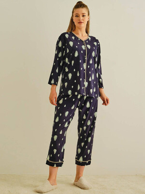 Купить Хлопковая пижама на пуговицах HAYS 27404 в Украина в Lingerie.ua - Одяг для дому та відпочинку, Фото 10