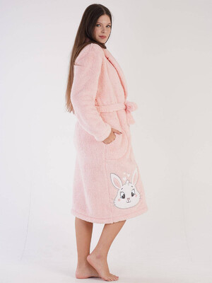 Купить Теплый плюшевый халат с карманами VIENETTA 3060620000 в Украина в Lingerie.ua - Одяг для дому та відпочинку, Фото 3