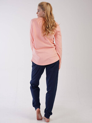 Купить Байковая женская пижама с брюками VIENETTA 3090010000 в Украина в Lingerie.ua - Одяг для дому та відпочинку, Фото 6