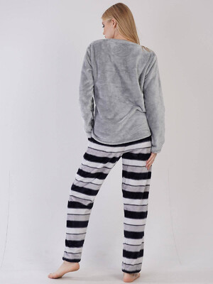 Купить Теплый домашний комплект из велсофта VIENETTA 3040800241 в Украина в Lingerie.ua - Одяг для дому та відпочинку, Фото 3