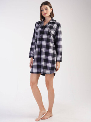 Купить Флисовый халат на пуговицах VIENETTA 3050120283 в Украина в Lingerie.ua - Одяг для дому та відпочинку, Фото 3