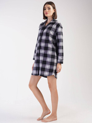 Купить Флисовый халат на пуговицах VIENETTA 3050120283 в Украина в Lingerie.ua - Одяг для дому та відпочинку, Фото 7