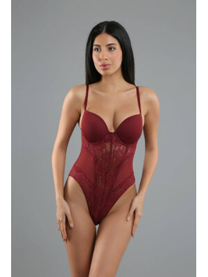 Купить Боди с чашкой кружевное V NEW BRA 335080 в Украина в Lingerie.ua - Одяг для дому та відпочинку, Фото 2