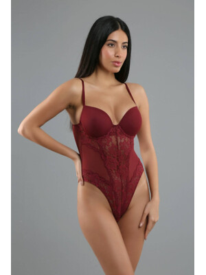 Купить Боди с чашкой кружевное V NEW BRA 335080 в Украина в Lingerie.ua - Одяг для дому та відпочинку, Фото 19