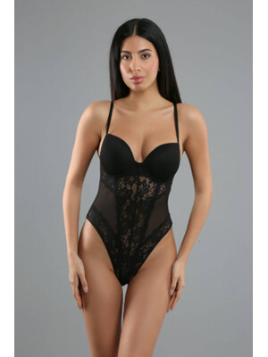 Купить Боди с чашкой кружевное V NEW BRA 335080 в Украина в Lingerie.ua - Одяг для дому та відпочинку, Фото 11