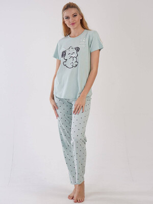 Купить Хлопковый домашний комплект VIENETTA 3031521735 в Украина в Lingerie.ua - Одяг для дому та відпочинку, Видео