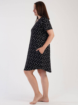 Купить Хлопковая туника с карманами VIENETTA 3041650908 в Украина в Lingerie.ua - Одяг для дому та відпочинку, Фото 2