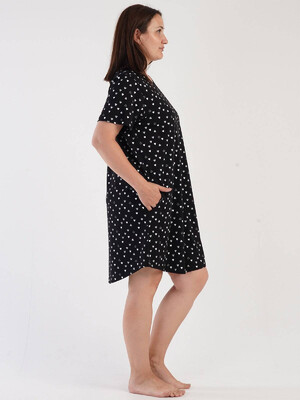 Купить Хлопковая туника с карманами VIENETTA 3041650908 в Украина в Lingerie.ua - Одяг для дому та відпочинку, Фото 4