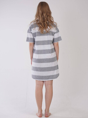 Купить Бавовняна туніка в смужку VIENETTA 3090170000 в Украина в Lingerie.ua - Одяг для дому та відпочинку, Фото 2