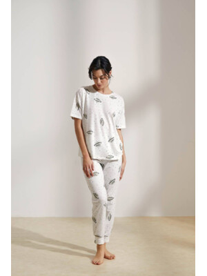 Купить Хлопковый комплект с брюками HAYS 36184 в Украина в Lingerie.ua - Одяг для дому та відпочинку, Фото 1