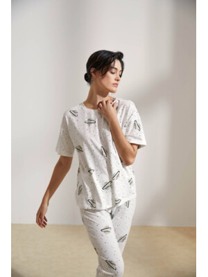 Купить Хлопковый комплект с брюками HAYS 36184 в Украина в Lingerie.ua - Одяг для дому та відпочинку, Фото 7