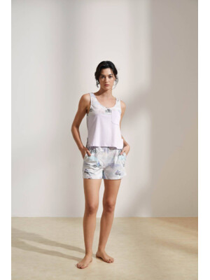 Купить Хлопковый комплект из майки и шорт HAYS 36224 в Украина в Lingerie.ua - Одяг для дому та відпочинку, Фото 8