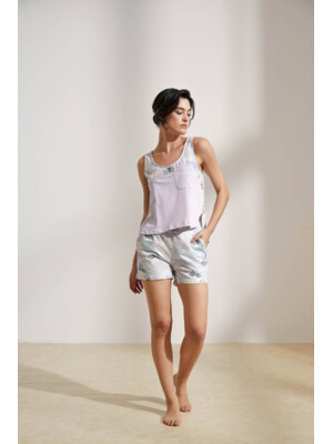 Купить Хлопковый комплект из майки и шорт HAYS 36224 в Украина в Lingerie.ua - Одяг для дому та відпочинку, Фото 6