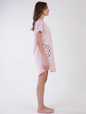 Купить Хлопковая туника с коротким рукавом VIENETTA 3100380000 в Украина в Lingerie.ua - Одяг для дому та відпочинку, Фото 7