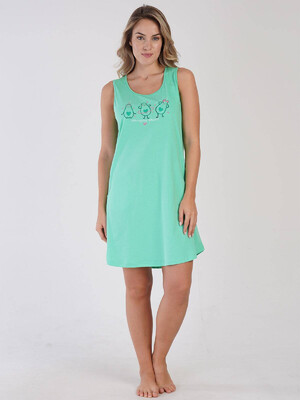 Купить Хлопковая туника без рукавов VIENETTA 3100500000 в Украина в Lingerie.ua - Одяг для дому та відпочинку, Видео