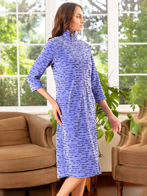 Купить Велюровый женский халат на молнии COCOON О22-1415 в Украина в Lingerie.ua - Одяг для дому та відпочинку, Фото 3