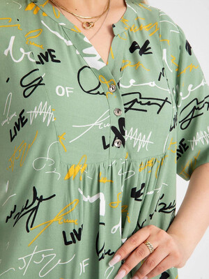 Купить Платье женское с завышенной талией JEN 02227 в Украина в Lingerie.ua - Одяг для дому та відпочинку, Фото 2