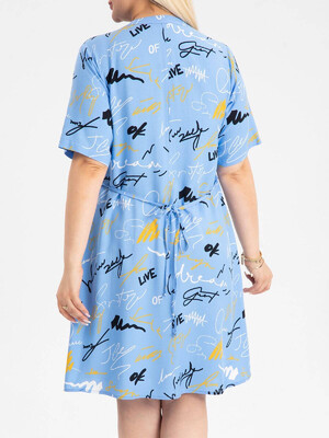 Купить Платье женское с завышенной талией JEN 02227 в Украина в Lingerie.ua - Одяг для дому та відпочинку, Фото 4