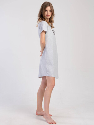 Купить Хлопковая туника с коротким рукавом VIENETTA 3111870000 в Украина в Lingerie.ua - Одяг для дому та відпочинку, Фото 4