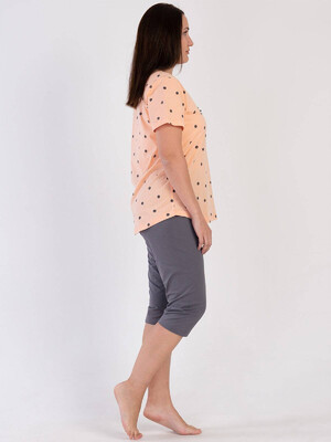 Купить Хлопковый комплект с капри VIENETTA 3100681929 в Украина в Lingerie.ua - Одяг для дому та відпочинку, Фото 2