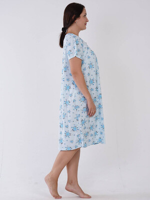 Купить Хлопковая ночная сорочка с коротким рукавом VIENETTA 1613900647 в Украина в Lingerie.ua - Одяг для дому та відпочинку, Фото 7