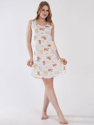 Купить Хлопковая туника без рукавов VIENETTA 3101188377 в Украина в Lingerie.ua - Одяг для дому та відпочинку, Фото 4