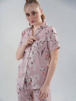 Купить Пижама из штапеля с коротким рукавом VIENETTA 1110720442 в Украина в Lingerie.ua - Одяг для дому та відпочинку, Фото 6