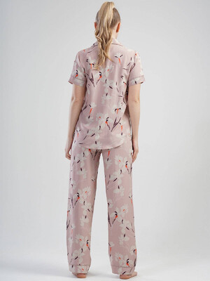 Купить Пижама из штапеля с коротким рукавом VIENETTA 1110720442 в Украина в Lingerie.ua - Одяг для дому та відпочинку, Фото 7