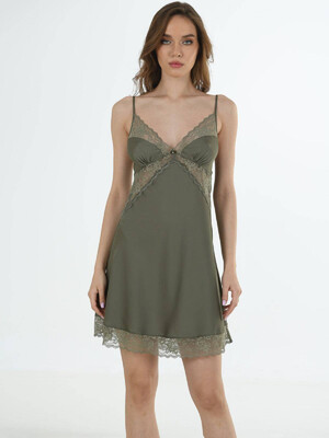 Купить Шелковый пеньюар с кружевом VIENETTA 1611975072 в Украина в Lingerie.ua - Одяг для дому та відпочинку, Фото 6