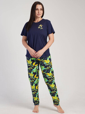 Купить Хлопковый домашний комплект с брюками VIENETTA 3110620163 в Украина в Lingerie.ua - Одяг для дому та відпочинку, Фото 4