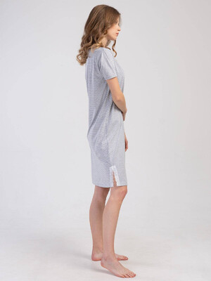 Купить Хлопковая ночная сорочка с коротким рукавом  VIENETTA 3113300000 в Украина в Lingerie.ua - Одяг для дому та відпочинку, Фото 6