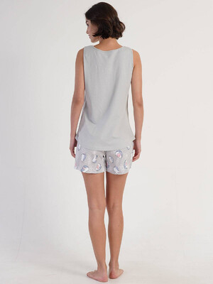 Купить Хлопковый комплект из майки и шорт VIENETTA 3112470537 в Украина в Lingerie.ua - Одяг для дому та відпочинку, Фото 6