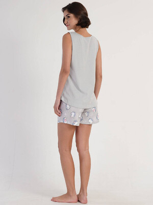 Купить Хлопковый комплект из майки и шорт VIENETTA 3112470537 в Украина в Lingerie.ua - Одяг для дому та відпочинку, Фото 7