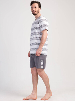 Купить Хлопковый комплект с шортами VIENETTA MAN 3111171298 в Украина в Lingerie.ua - Одяг для дому та відпочинку, Фото 2