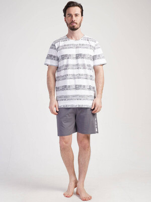 Купить Хлопковый комплект с шортами VIENETTA MAN 3111171298 в Украина в Lingerie.ua - Одяг для дому та відпочинку, Фото 3