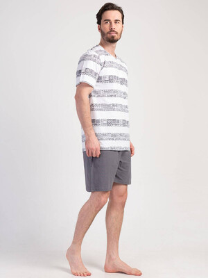 Купить Хлопковый комплект с шортами VIENETTA MAN 3111171298 в Украина в Lingerie.ua - Одяг для дому та відпочинку, Фото 4