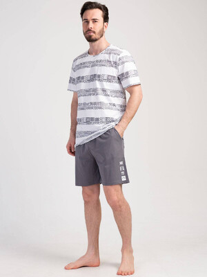 Купить Хлопковый комплект с шортами VIENETTA MAN 3111171298 в Украина в Lingerie.ua - Одяг для дому та відпочинку, Фото 6