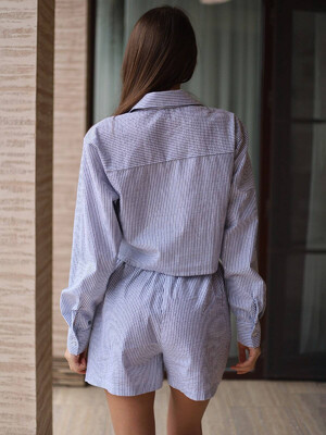 Купить Костюм из короткой рубашки и шорт LINGERIE 170709 в Украина в Lingerie.ua - Одяг для дому та відпочинку, Фото 2