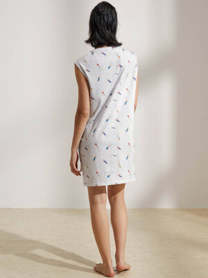 Купить Хлопковая туника без рукавов HAYS 36479 в Украина в Lingerie.ua - Одяг для дому та відпочинку, Фото 2