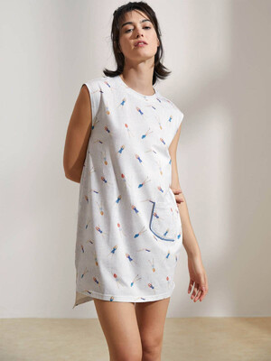 Купить Хлопковая туника без рукавов HAYS 36479 в Украина в Lingerie.ua - Одяг для дому та відпочинку, Фото 7