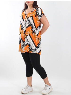 Купить Летний костюм большого размера из туники и капри JEN 04264 в Украина в Lingerie.ua - Одяг для дому та відпочинку, Фото 1