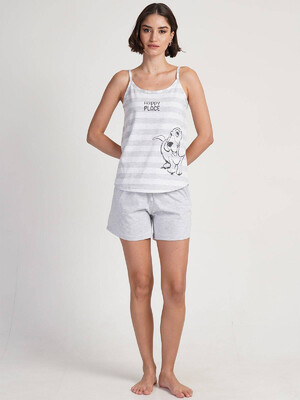 Купить Хлопковый комплект из майки и шорт VIENETTA 3120350000 в Украина в Lingerie.ua - Одяг для дому та відпочинку, Фото 6